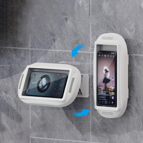 Support de téléphone étanche générique, support de téléphone douche