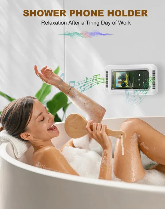 Support de téléphone étanche générique, support de téléphone douche
